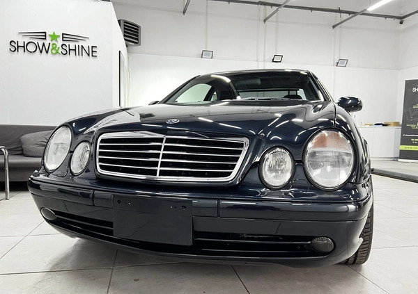 Mercedes-Benz CLK cena 61000 przebieg: 55300, rok produkcji 1999 z Pyrzyce małe 211